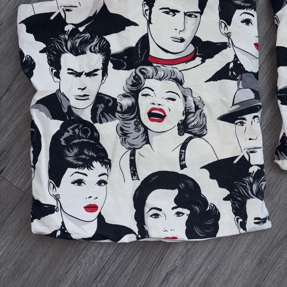 1950s Hollywood Icons Pillowcases. Set of 2, Handmade. $60 retail.